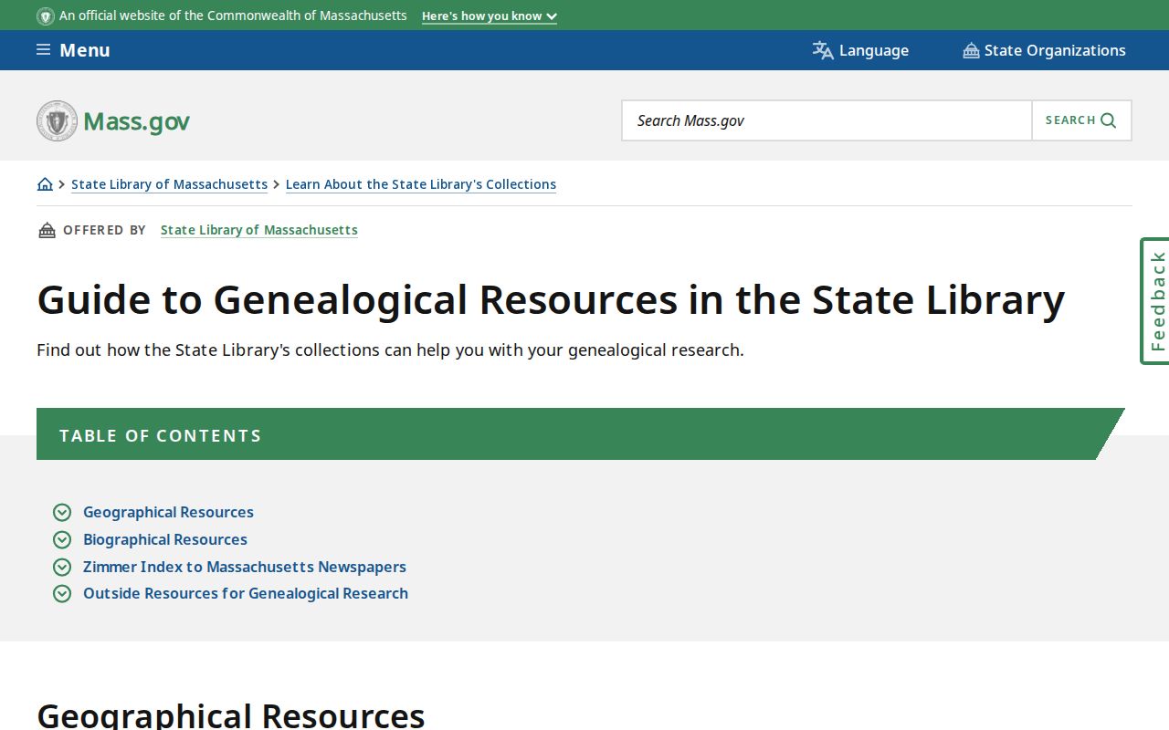 Taunton city directory holdings through Massachusetts State Library genealogy resources
