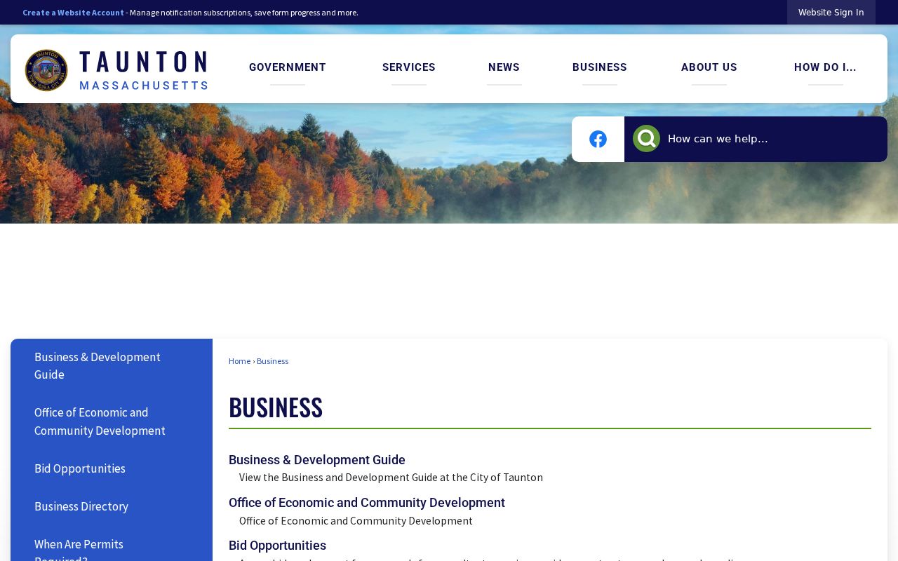 Taunton neighbors city business directory