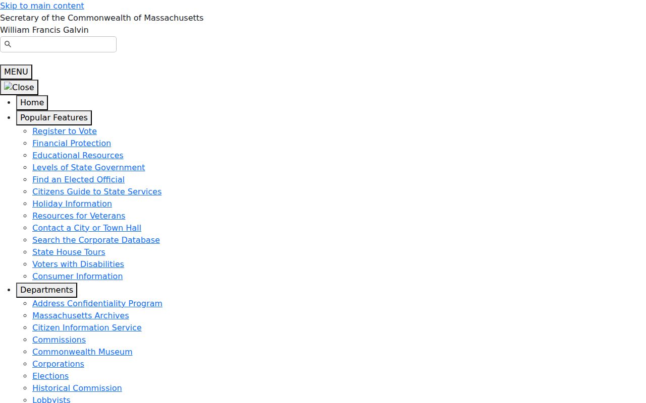 Taunton resident lookup voter information access guidance
